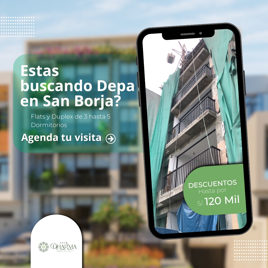 Estas buscando Depa en San Borja